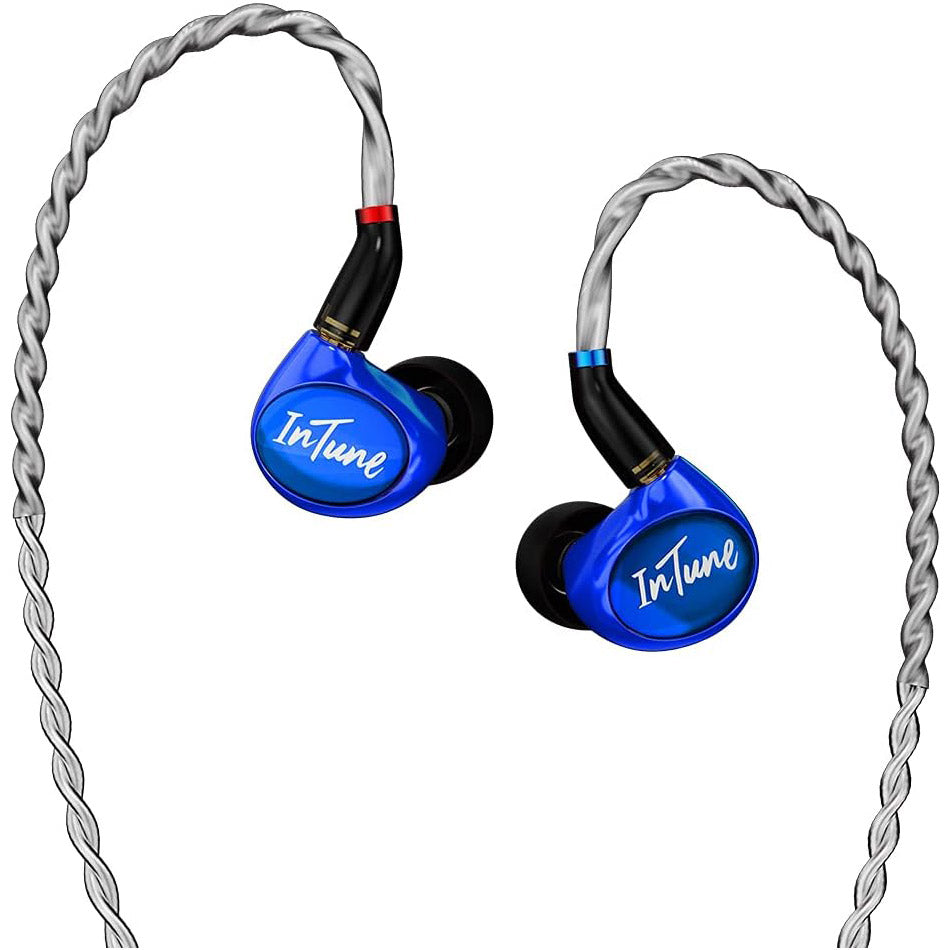 iBasso IT01X High Resolution In-Ear Monitors - Premium Sound Quality, Detachable Cable, Comfort Fit for Audiophiles & Music Lovers - Perfect for Studio Recording, Gaming & Travel