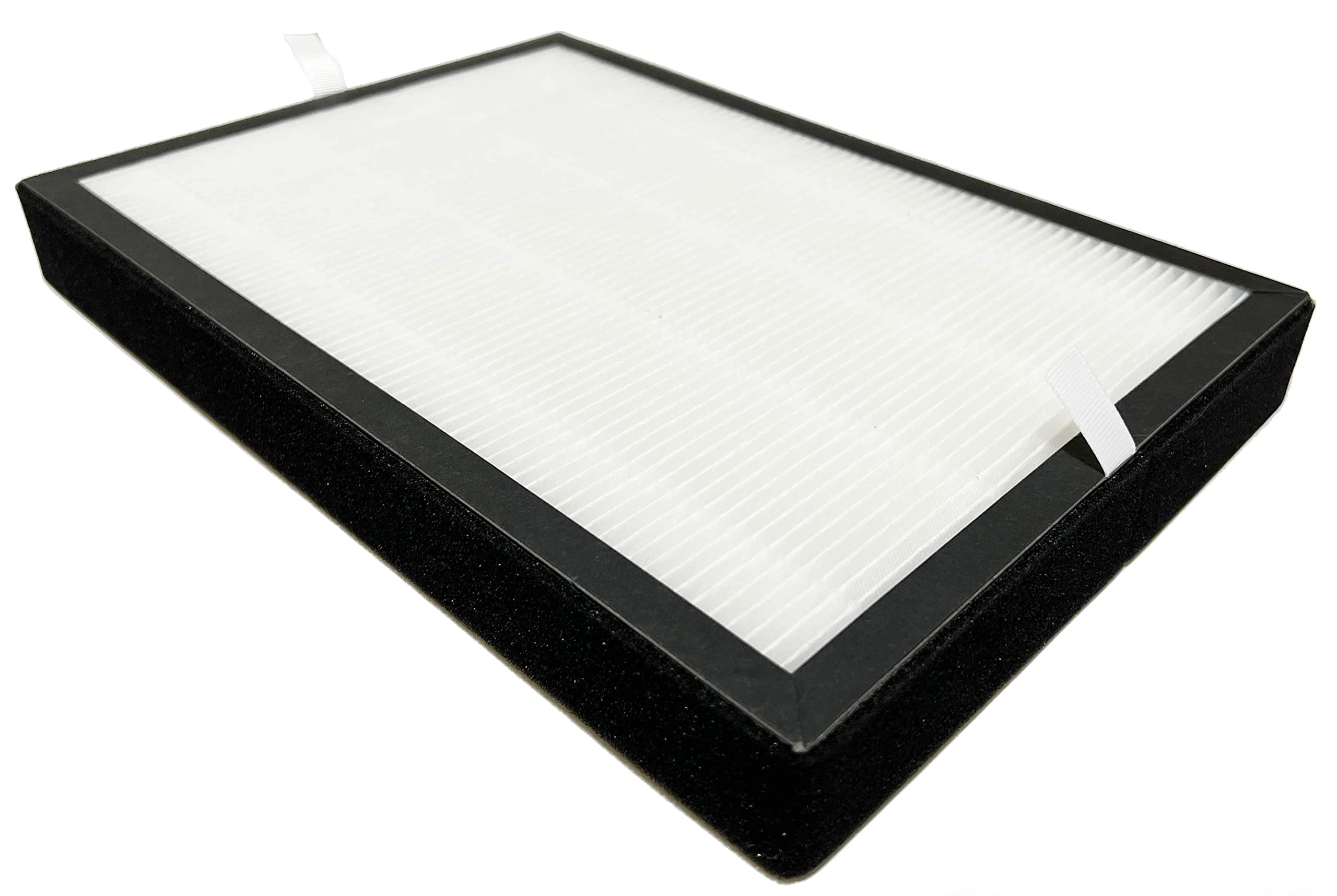 Nispira True HEPA Carbon Air Purifier Filter Replacement (2-Pack) - Compatible with Azeus GL-FS32, MOOKA GL-FS32 & KOIOS Air Purifiers | Improves Indoor Air Quality for Allergies & Pet Owners