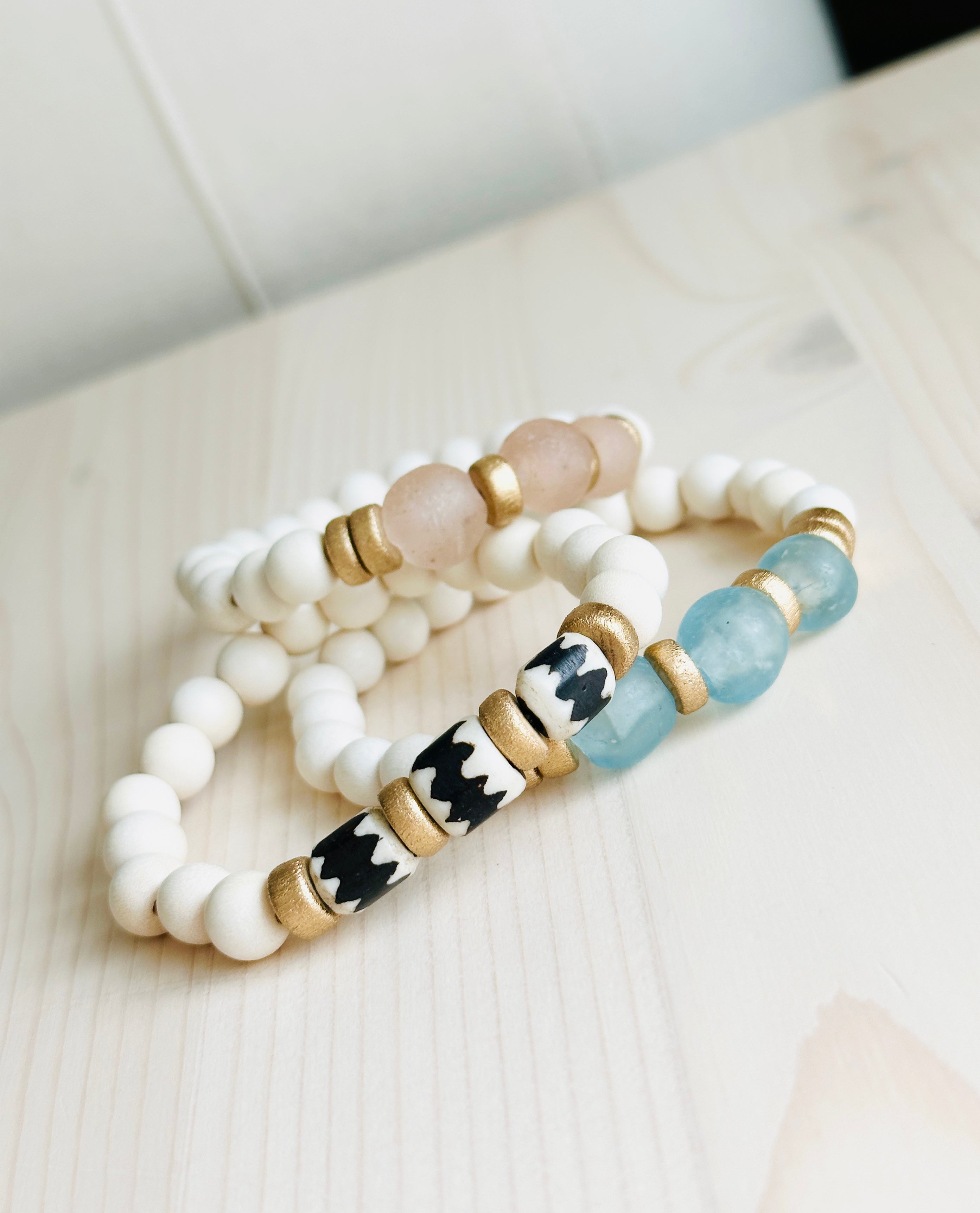 Handmade Island Bracelets for Women - Boho Beach Jewelry, Adjustable Beaded Anklets & Wristbands - Perfect for Summer Vacations, Beach Parties & Festivals
