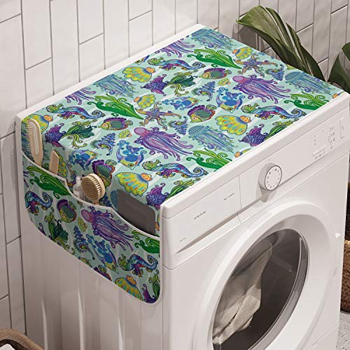 Purple Turquoise and Green
