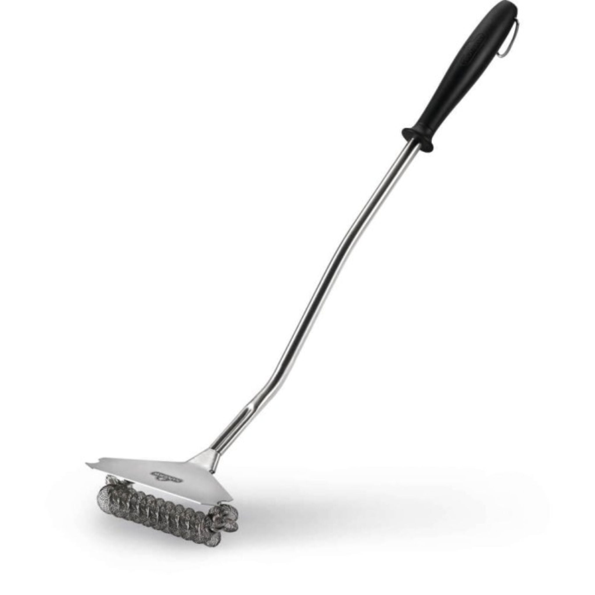 Napoleon 62055 Bristle-Free Wide Grill Brush for BBQ Cleaning - Heavy Duty Stainless Steel Scraper for Gas, Charcoal & Electric Grills - Outdoor Cooking & Backyard BBQ Accessories