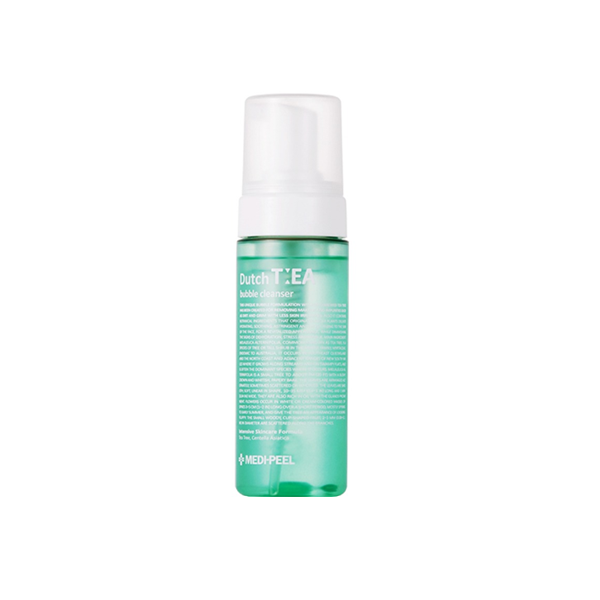 Medi Peel Dutch Tea Bubble Cleanser - Gentle Foaming Face Wash for Acne & Oily Skin | Deep Cleansing & Pore Minimizing | Perfect for Daily Skincare Routine