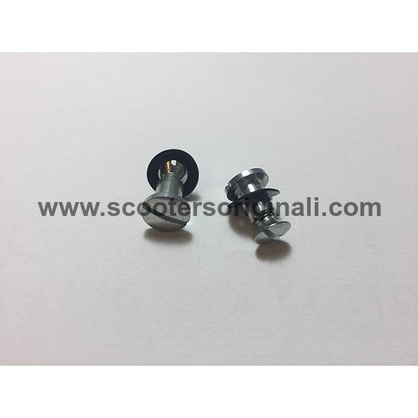 Lambretta Series 3 & GP Scooter Finishing Nut Set (2-Pack) - Perfect for Vespa Restoration & Vintage Scooter Maintenance