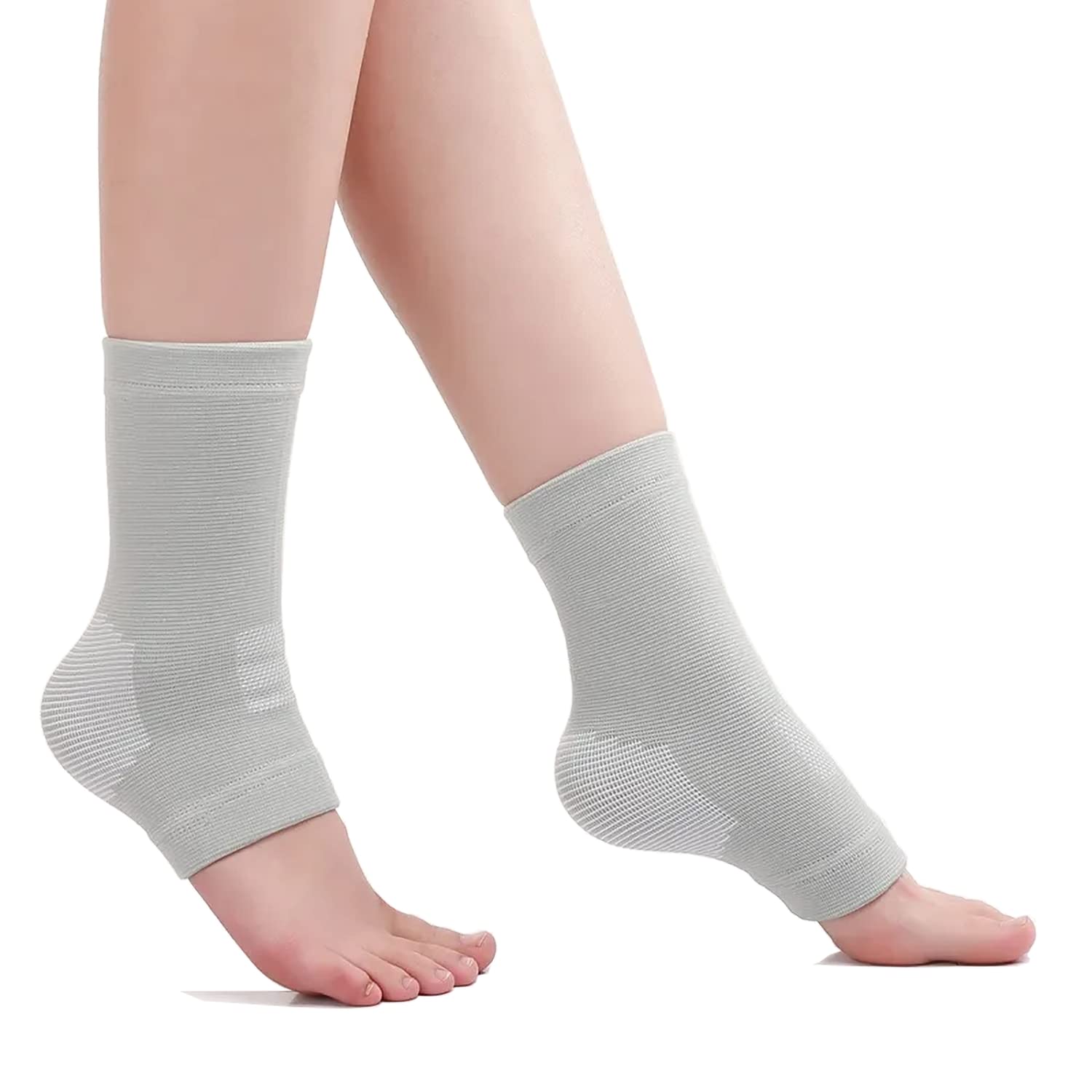 Bamboo Compression Socks for Women & Men - Anti Fatigue, Neuropathy Pain Relief & Plantar Fasciitis Support - Breathable Arch Support Socks for Sleeping, Travel & Sports Recovery