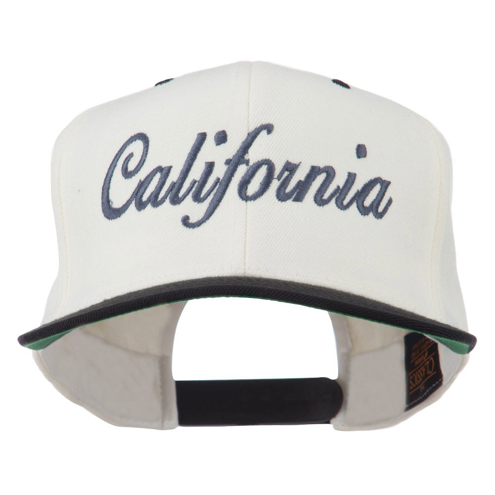 California Embroidered Snapback Hat - Adjustable Dad Cap for Men & Women - Trendy Baseball Caps for Outdoor Sports, Streetwear Fashion | e4Hats.com