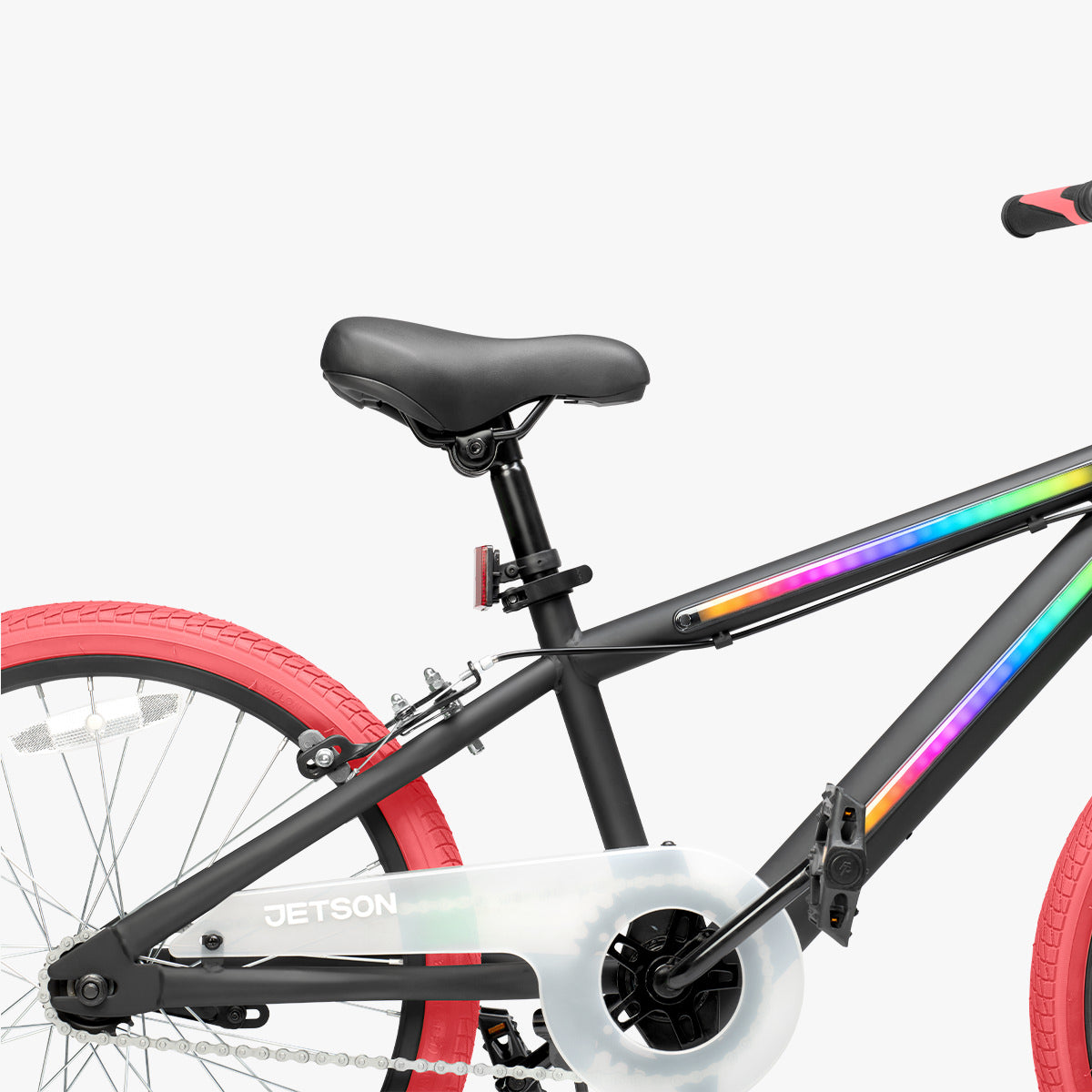 Light Rider 20 LED Kids Bike with Flashing Wheels - Best Children's Light Up Bicycle for Night Riding, Birthday Gifts & Outdoor Play