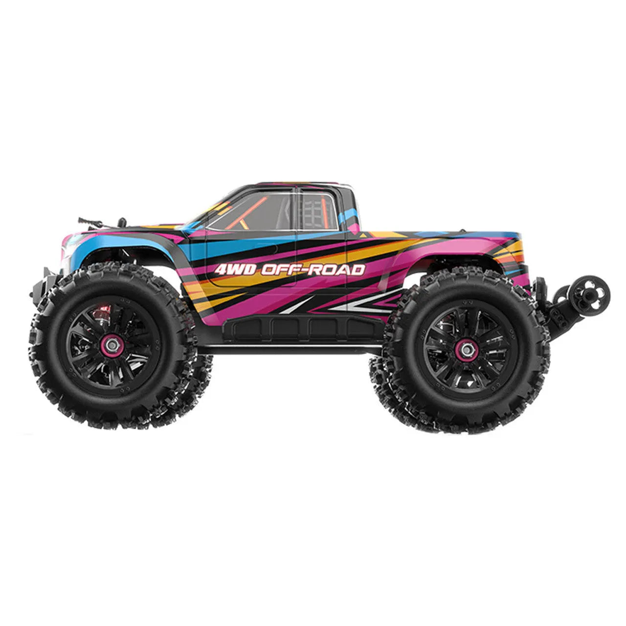 MJX HYPER GO 16208 1/16 Scale 45km/h High Speed Brushless RC Off-Road Truck - 2.4G Remote Control Racing Car for Adults & Kids - Perfect for Backyard, Park & Off-Road Racing