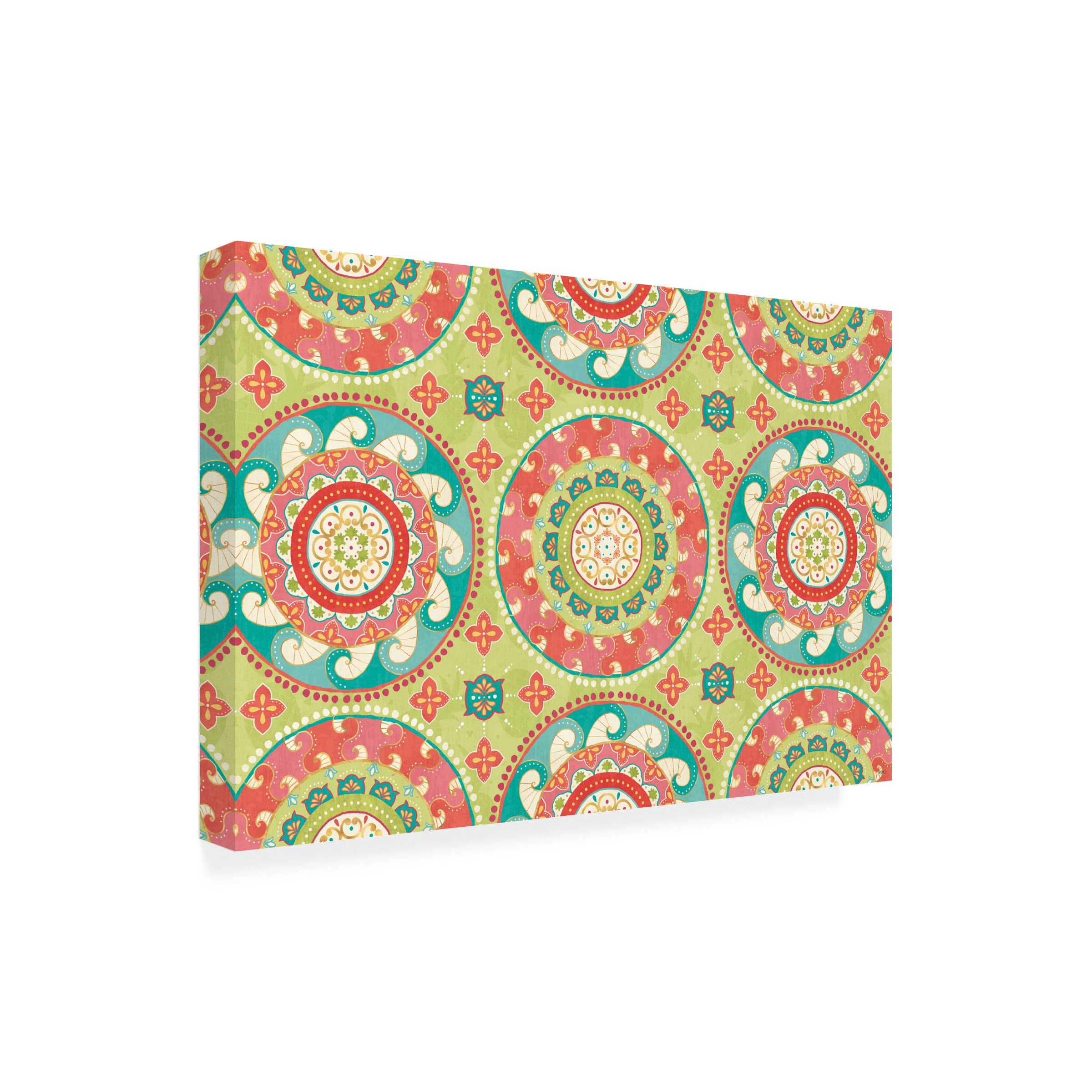 Fun in the Sun VII by Veronique Charron - Premium Canvas Wall Art for Beach House Decor, Living Room & Bedroom - Trademark Fine Art Collection