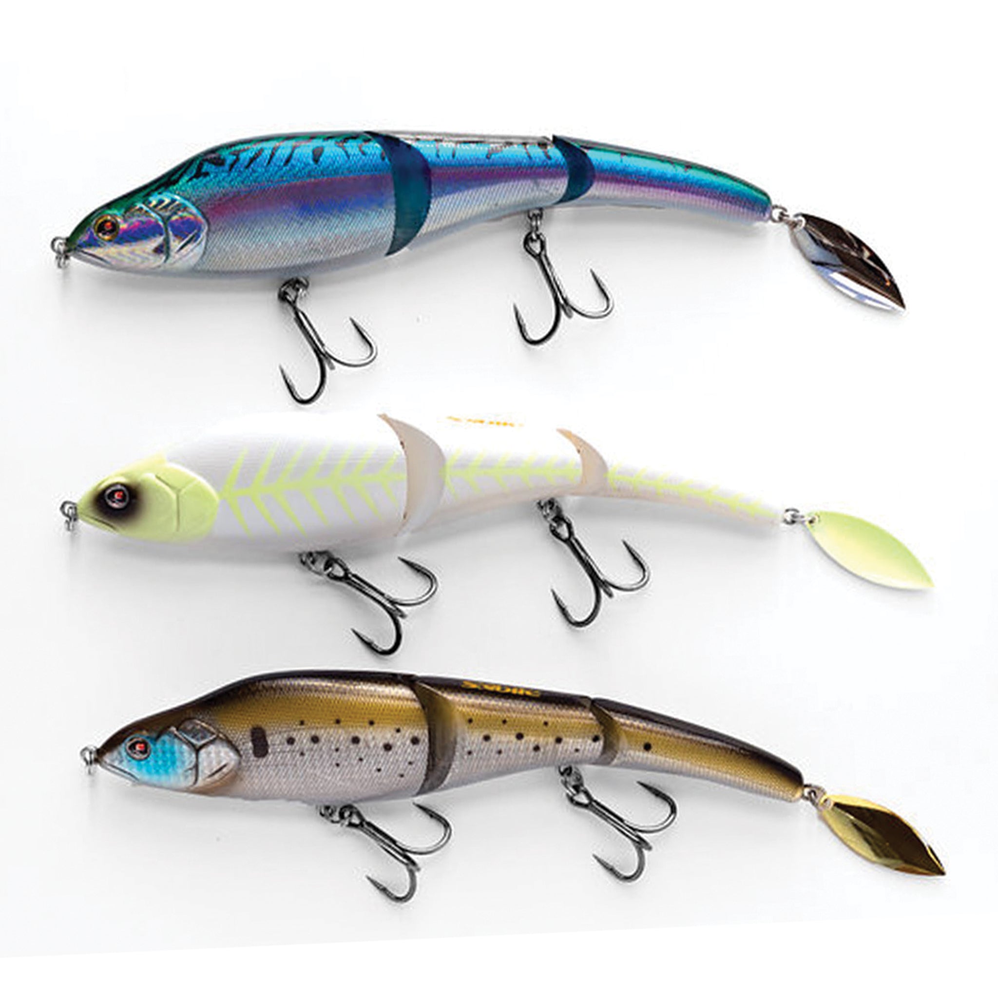 Berkley Sebile Magic Swimmer Fishing Lure - Topwater Bass & Saltwater Gamefish Bait - Perfect for Freshwater & Ocean Fishing Adventures