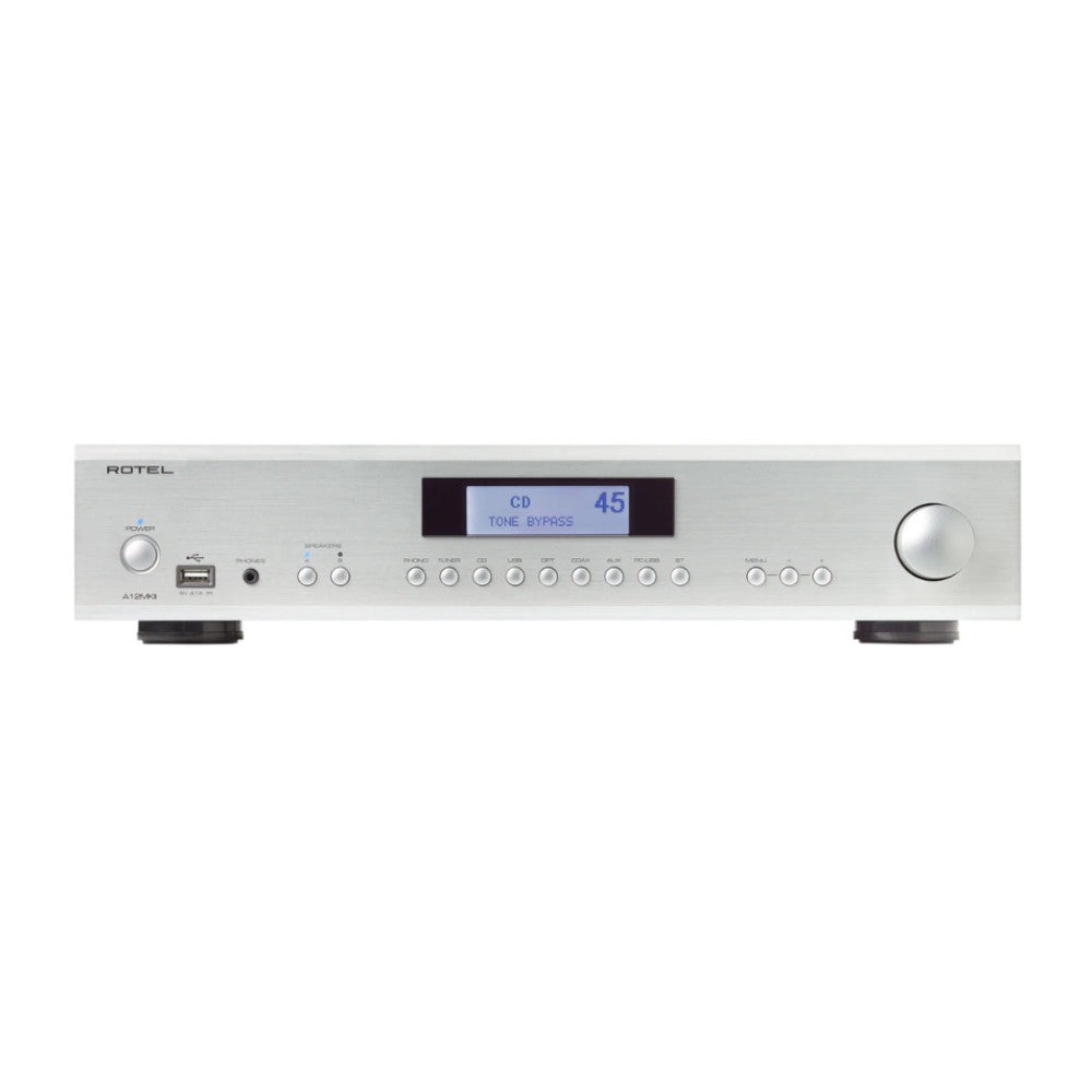 Rotel A12 MKII Integrated Stereo Amplifier - High-Fidelity Audio for Home Theater & Music Listening | Perfect for Audiophiles & Hi-Fi Enthusiasts