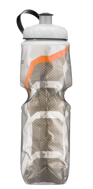 Polar Bottle Carbon 24oz (710mL) Insulated Water Bottle - BPA Free, Leak Proof, Durable Cycling & Sports Bottle for Gym, Hiking, Running & Outdoor Activities