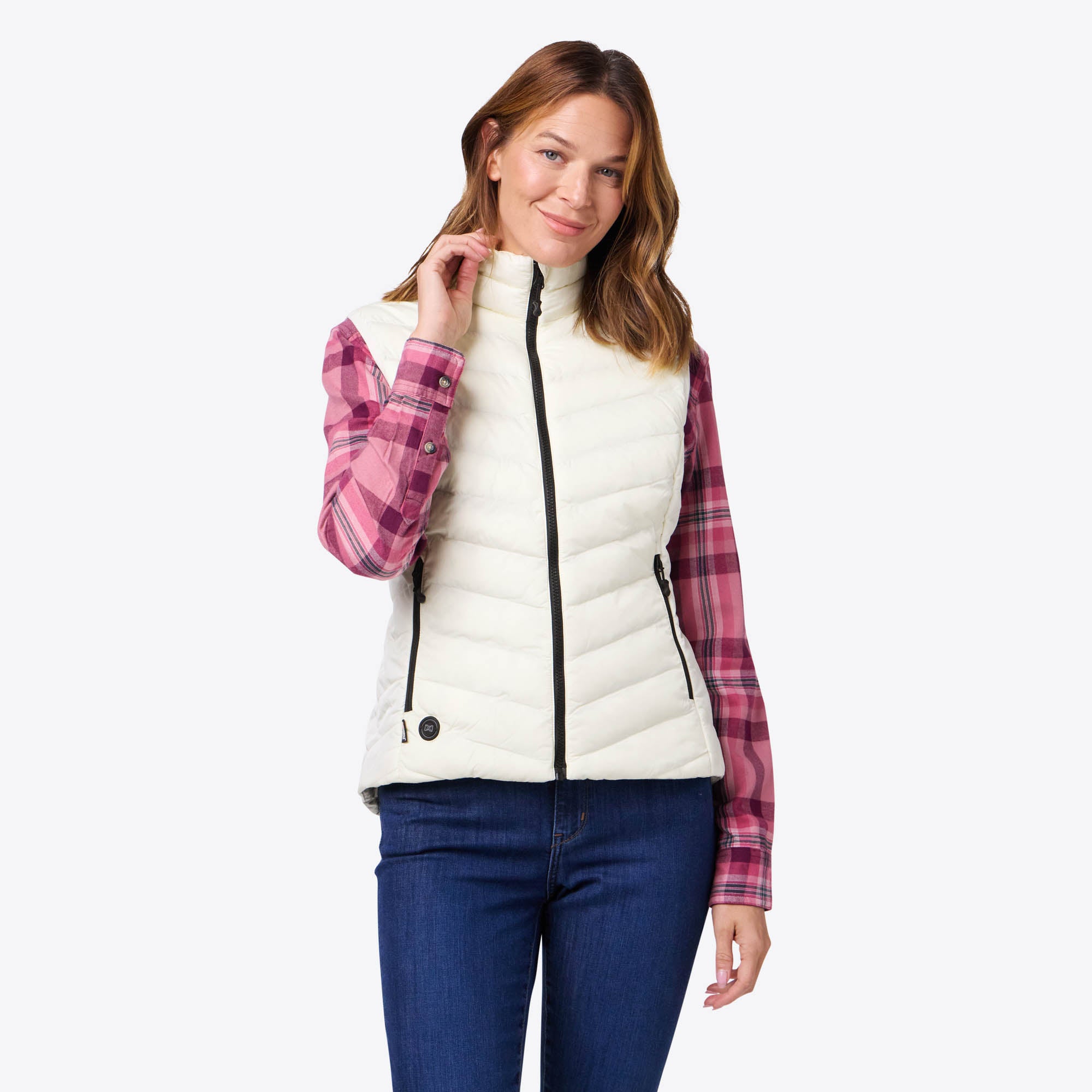 Backcountry Xtera Women's Heated Vest - Battery-Powered Winter Jacket for Outdoor Activities, Hiking & Skiing
