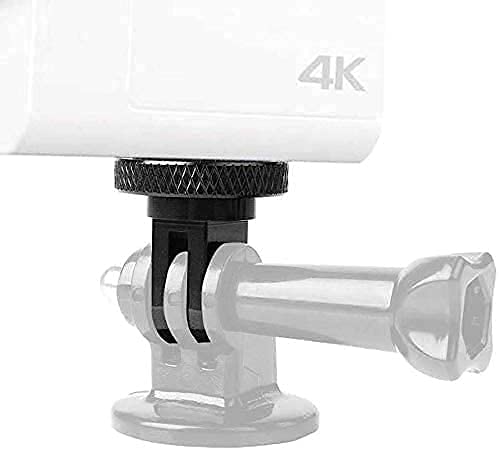 2-Pack 1/4-20 Screw Tripod Mount Adapter for GoPro Hero10/9/8/7, Insta360 ONE X4/X3/X2, DJI OSMO Action - Universal Action Camera Accessory for Vlogging, Travel & Outdoor Adventures