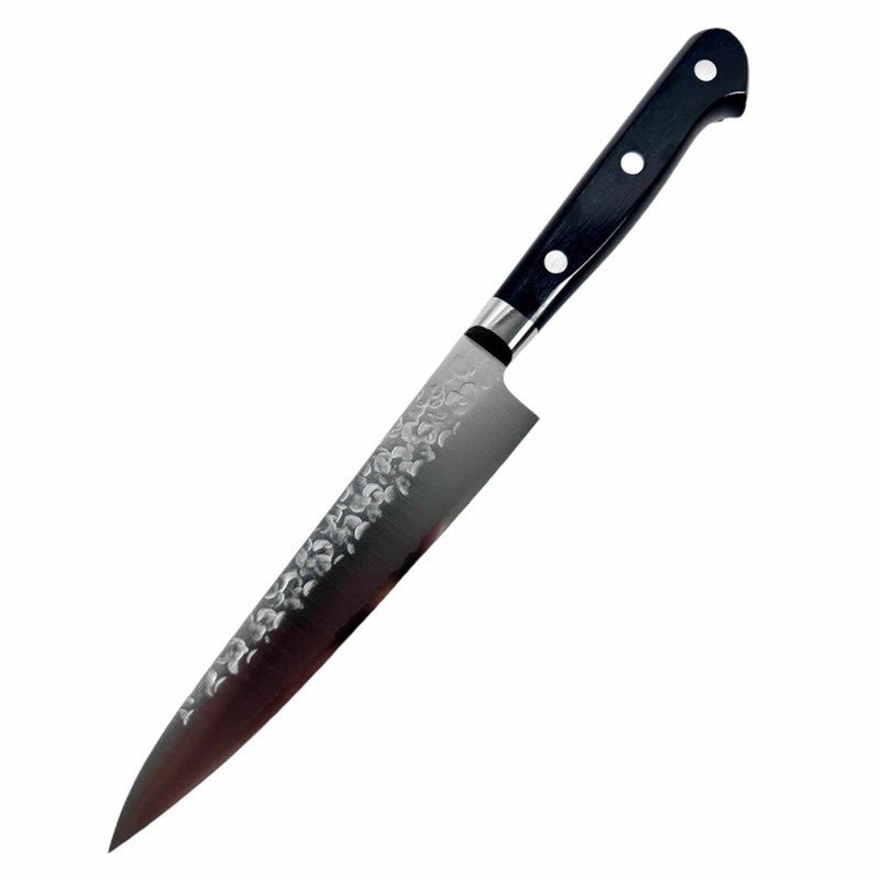 Takamura VG-10 Tsuchime Petty Knife 150mm - Premium Japanese Kitchen Knife for Precision Slicing, Peeling & Garnishing - Perfect for Chefs & Home Cooks