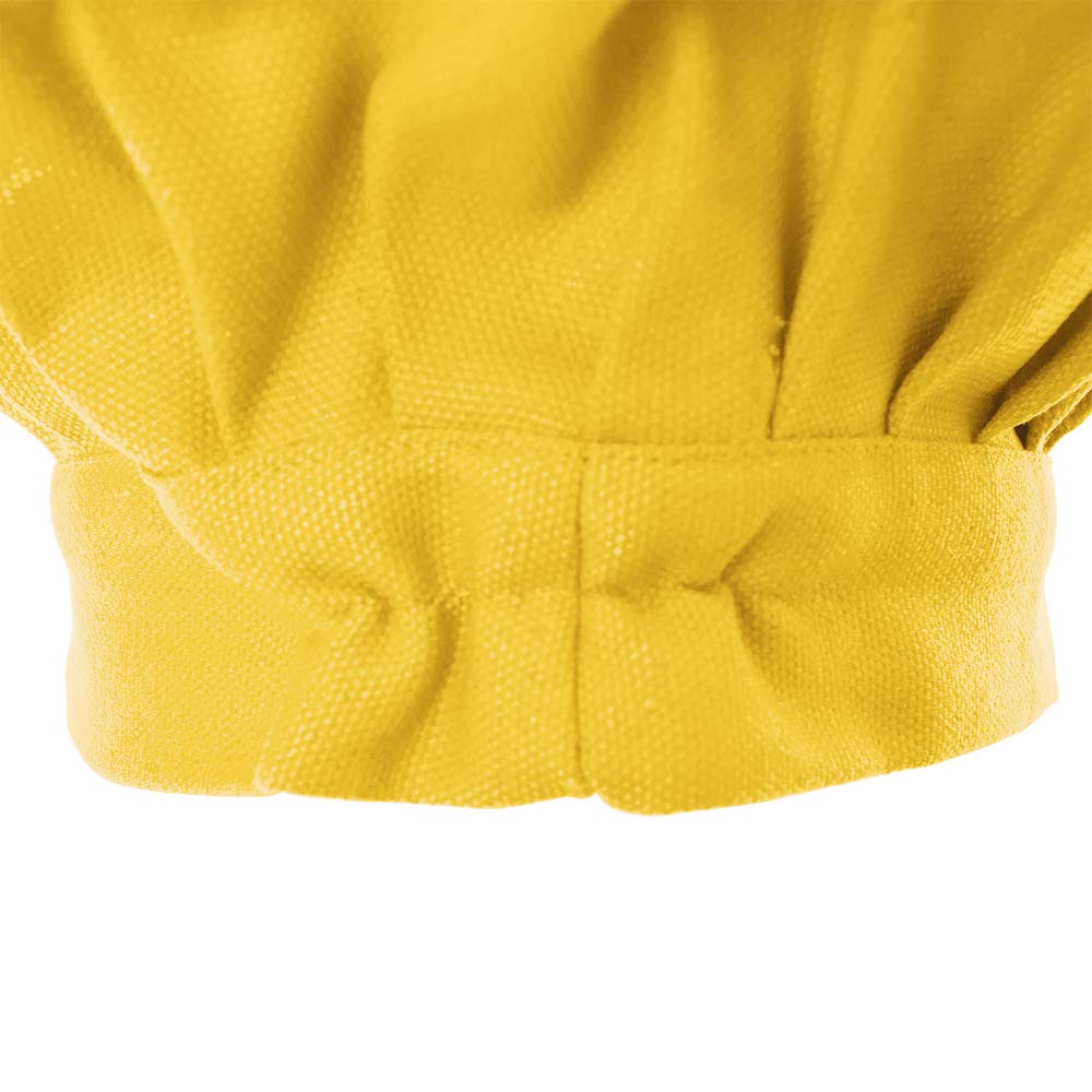 TopTie Adjustable Chef Hat for Kids & Adults - 100% Cotton Elastic Kitchen Cooking Baking Hat for Professional Chefs & Home Cooks | Perfect for Restaurants, Culinary Classes & Baking Parties