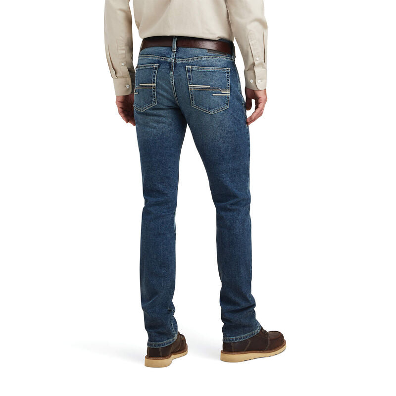 Ariat Men's M8 Modern Judson Slim Fit Jeans - Texarcana Wash | Durable Denim Pants for Work, Riding & Casual Wear