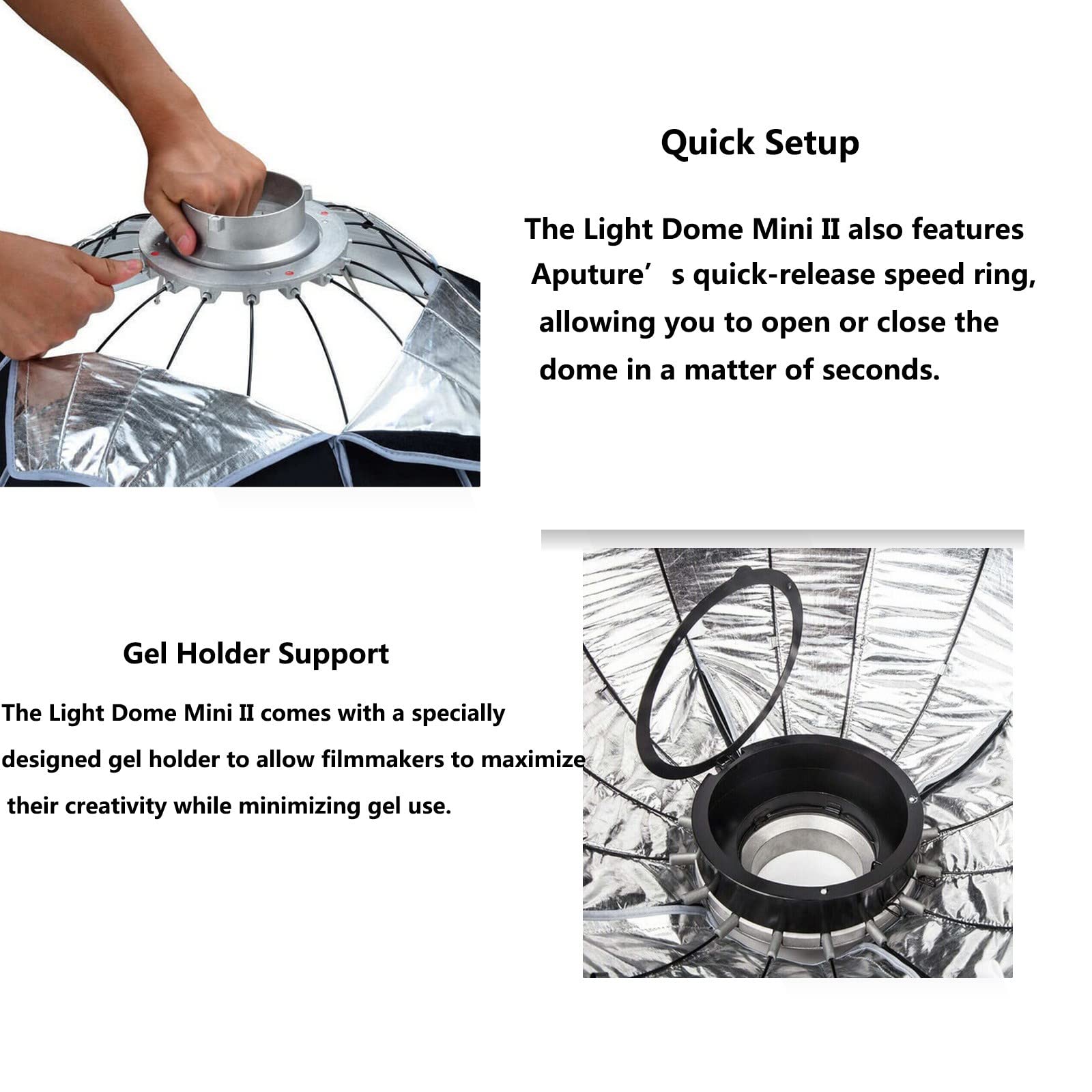 Aputure Light Dome Mini II (21.6