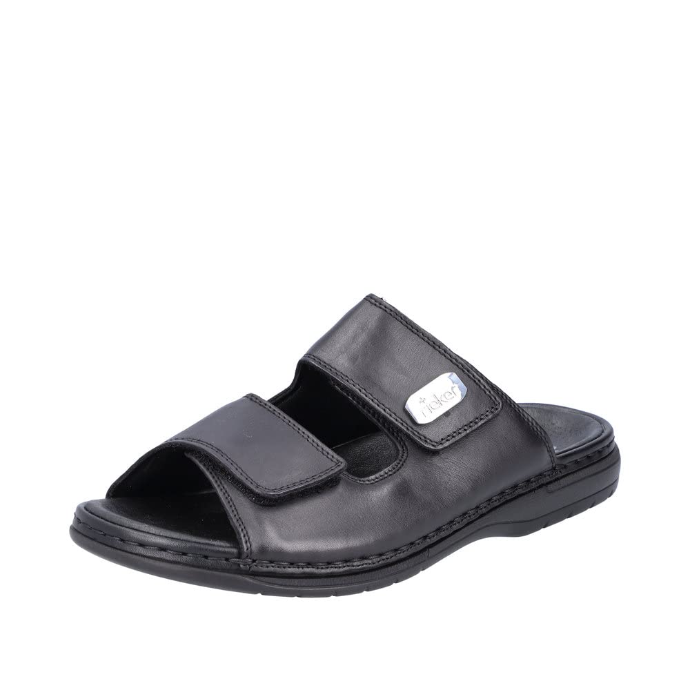Rieker Men's Comfortable Slip-On Mules - Lightweight & Breathable Casual Shoes for Home, Office & Travel