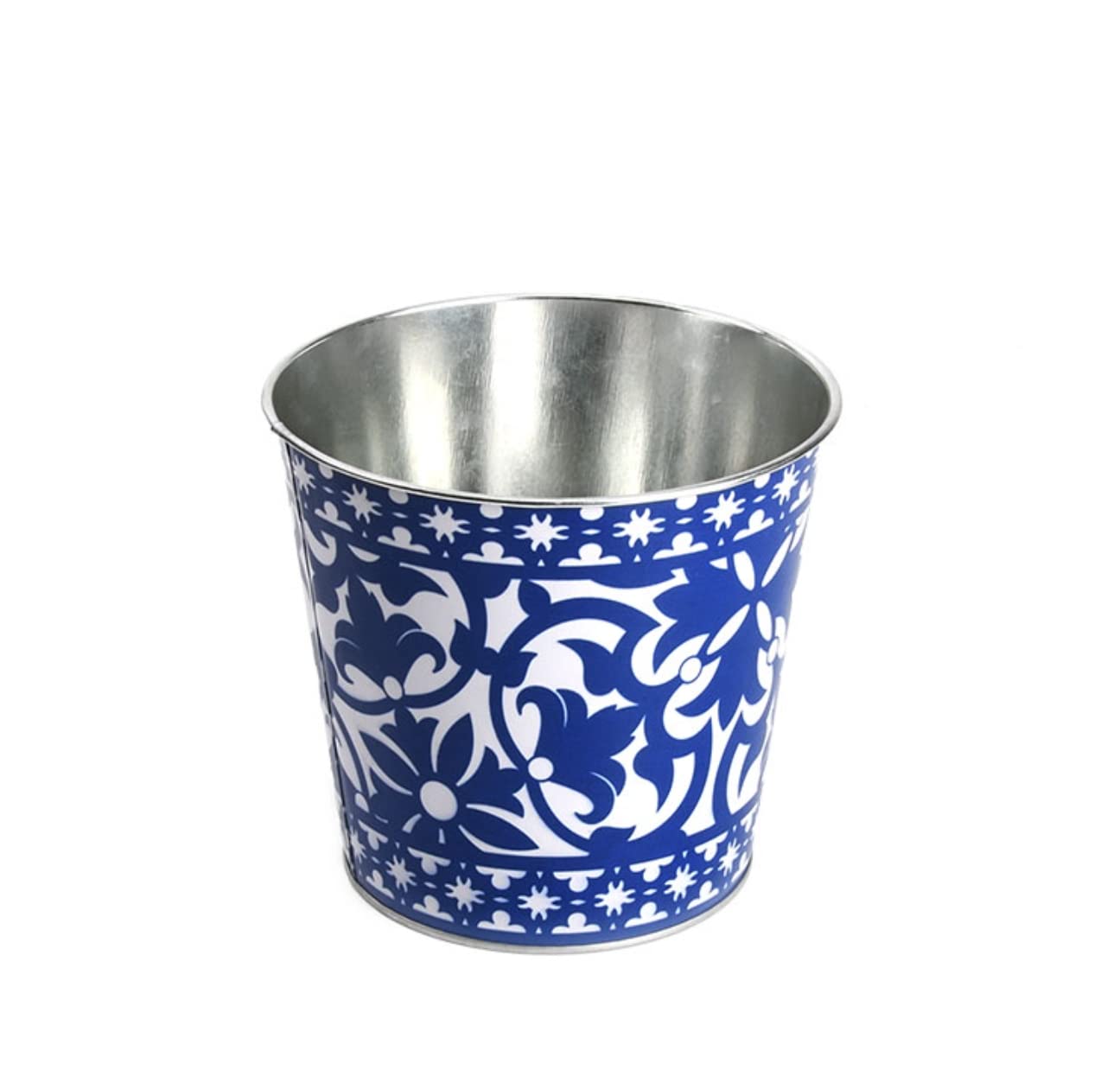 BestNest Esschert Design Portuguese Style Flower Pots - Set of 3, Decorative Planters for Indoor & Outdoor Gardens, Patio, Balcony Decor