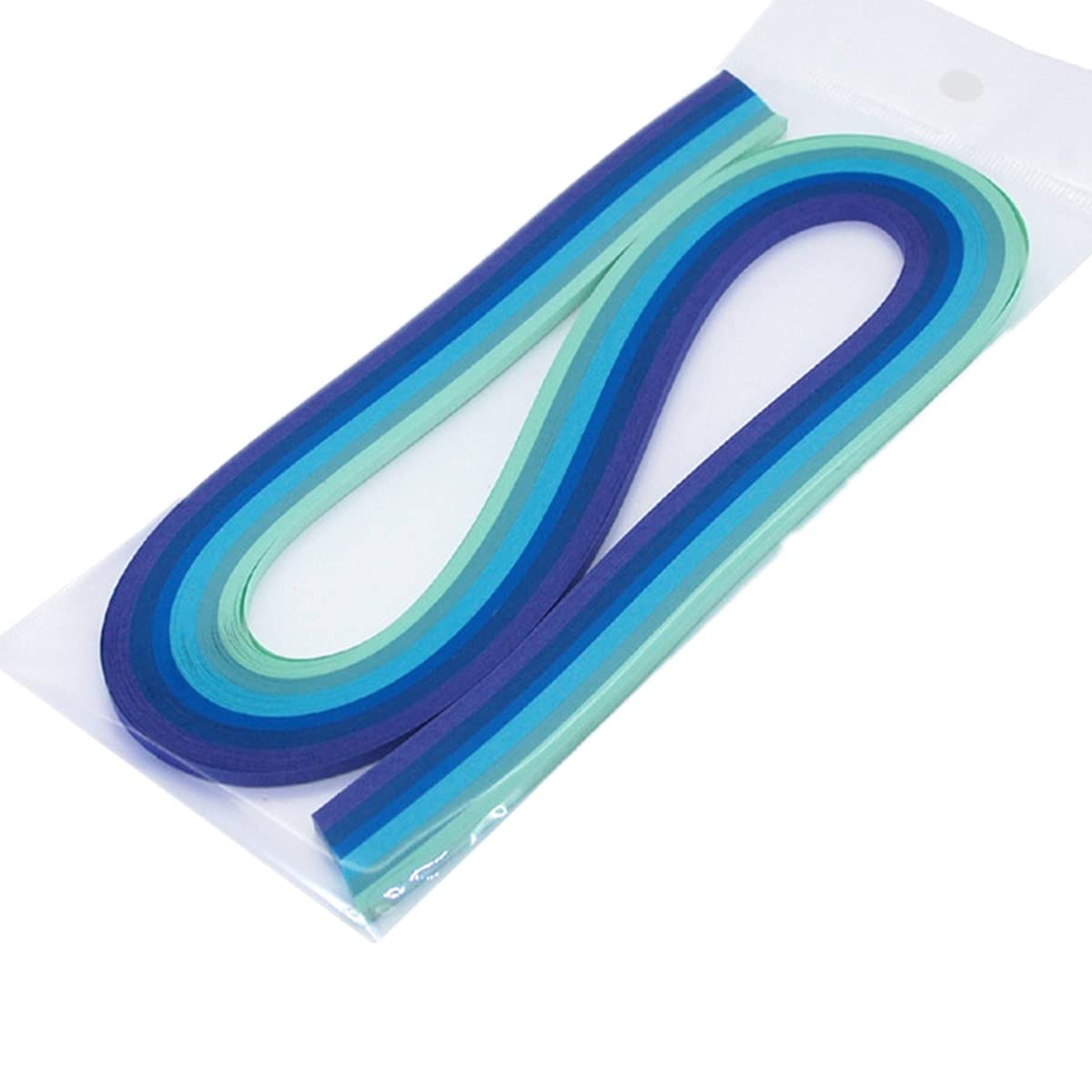 Rainbow Gradient Quilling Paper Strips 5mm x 21inch - 840pc Ombre Paper Craft Set for Beginners | DIY Greeting Cards, Scrapbooking & Home Decor