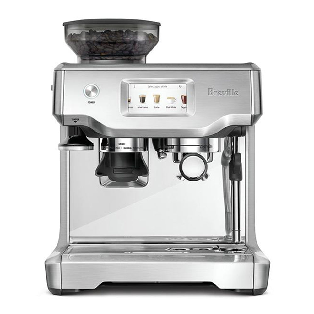 Breville Barista Touch BES880BSS Automatic Espresso Machine with Built-in Grinder - Perfect for Home Baristas & Coffee Lovers