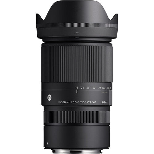 Sigma 16-300mm f/3.5-6.7 DC OS Contemporary Lens for Canon/Nikon/Sony DSLR Cameras - Perfect for Travel, Wildlife & Sports Photography