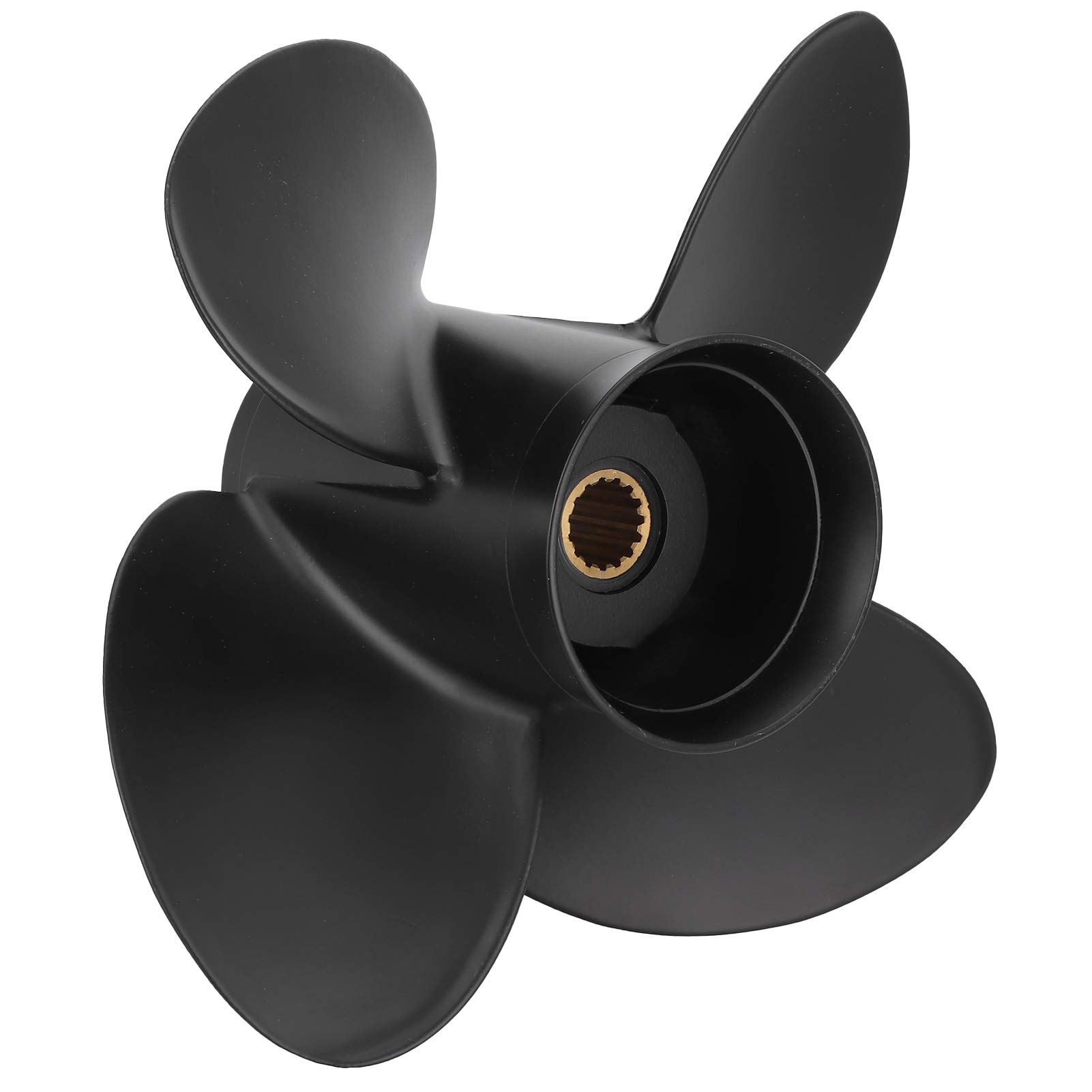 Aluminum Alloy Boat Propeller for 0-140HP Outboard Motors - 2-Stroke Engine Marine Prop for Yachts & Fishing Boats | Durable Replacement for Smooth Sailing & Water Sports