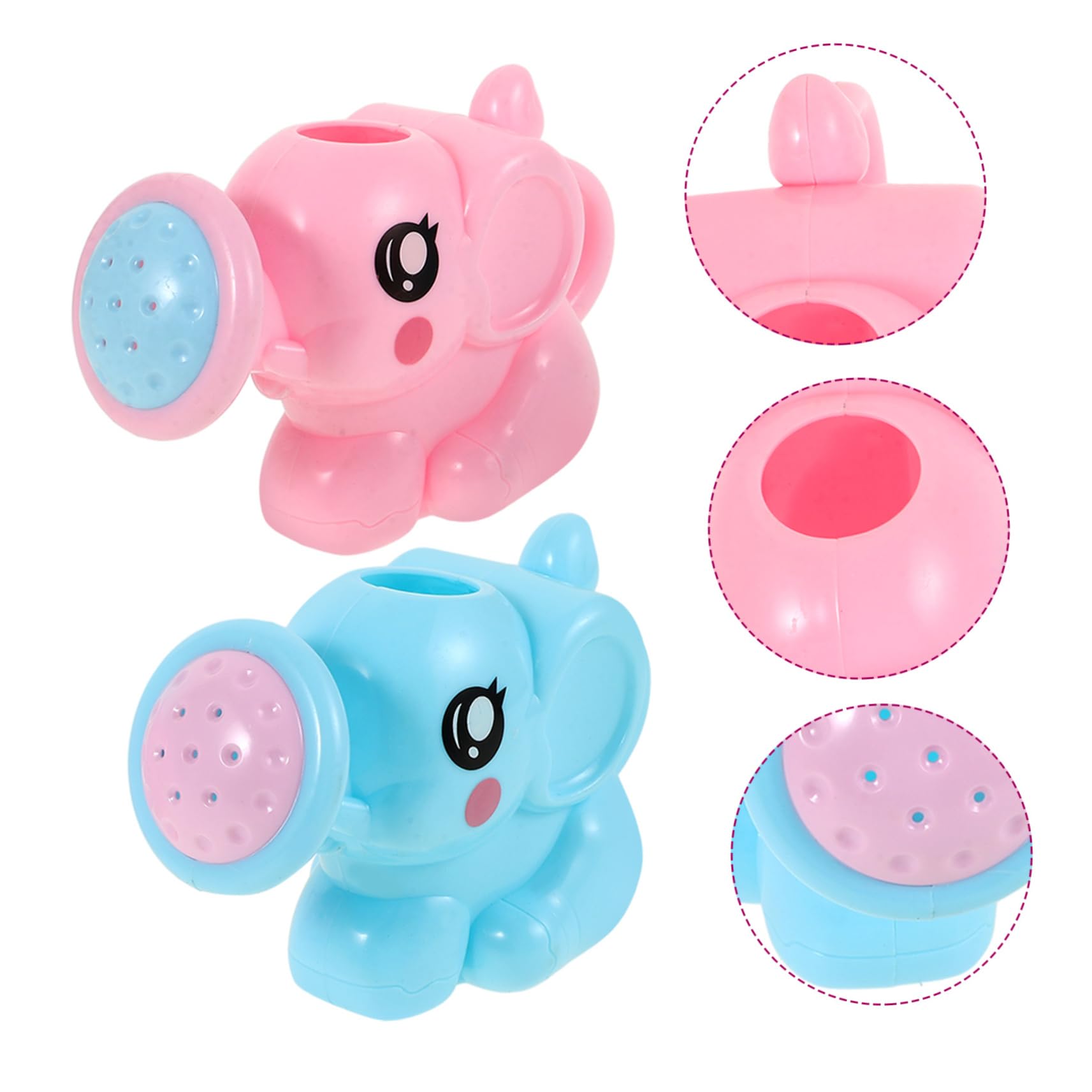 KOMBIUDA 2-Pack Bathtub Toys for Kids - Fun Bath Time Sprinkler & Water Play Toys for Toddlers, BPA-Free PP Material - Perfect for Baby Bath Time, Pool Parties & Outdoor Water Activities