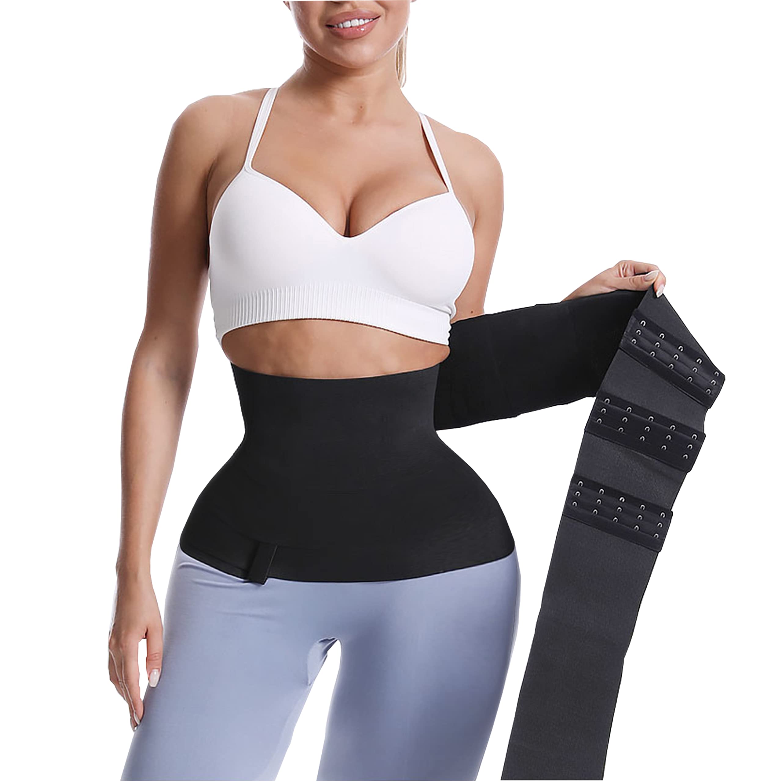 Inadays Waist Trimmer Belt for Women - Tummy Control Waist Trainer, Slimming Belt & Stomach Wrap - Perfect for Workouts, Postpartum Recovery & Body Shaping