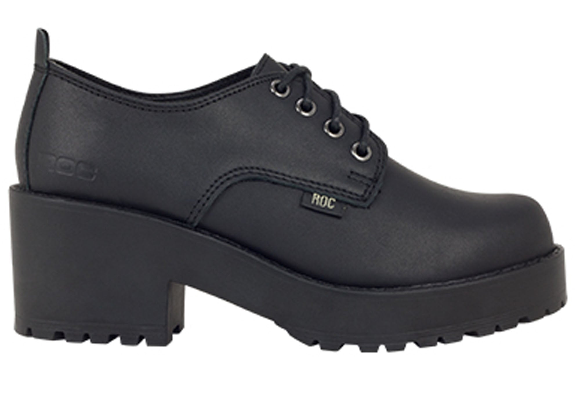 ROC Chickadee Women's Heeled School Shoes - Comfortable & Stylish for Senior Girls & Ladies - Perfect for Class, Work, and Formal Occasions