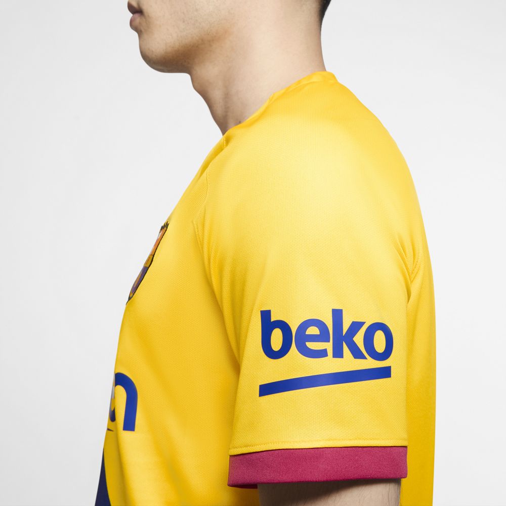 Nike FC Barcelona 2019/20 Stadium Away Soccer Jersey - Authentic Football Shirt for Men & Women - Perfect for Matches, Training, and Fan Support
