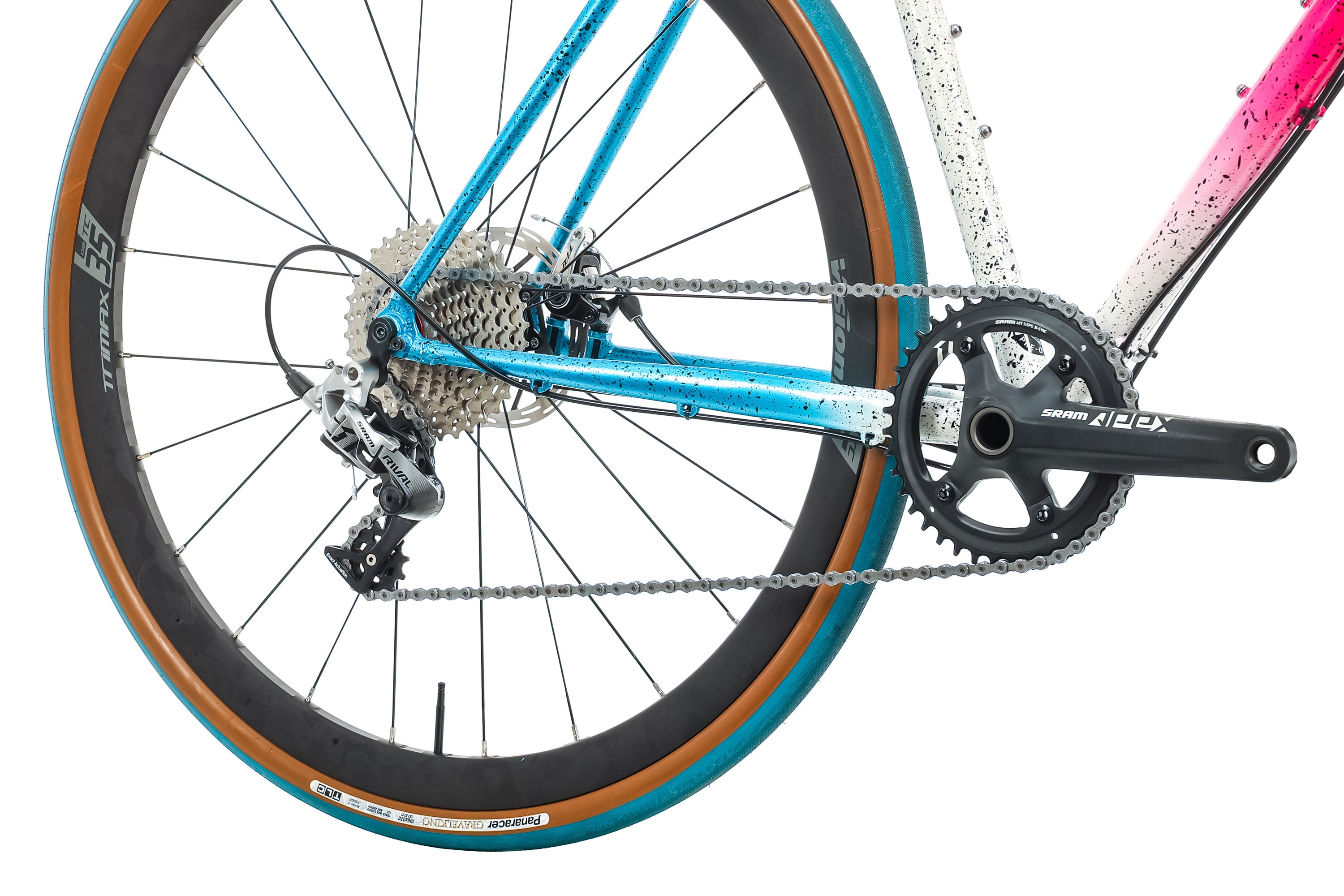 2021 All City Nature Cross Geared Cyclocross Bike - 49cm Lightweight Aluminum Frame for Urban Commuting & Off-Road Adventures