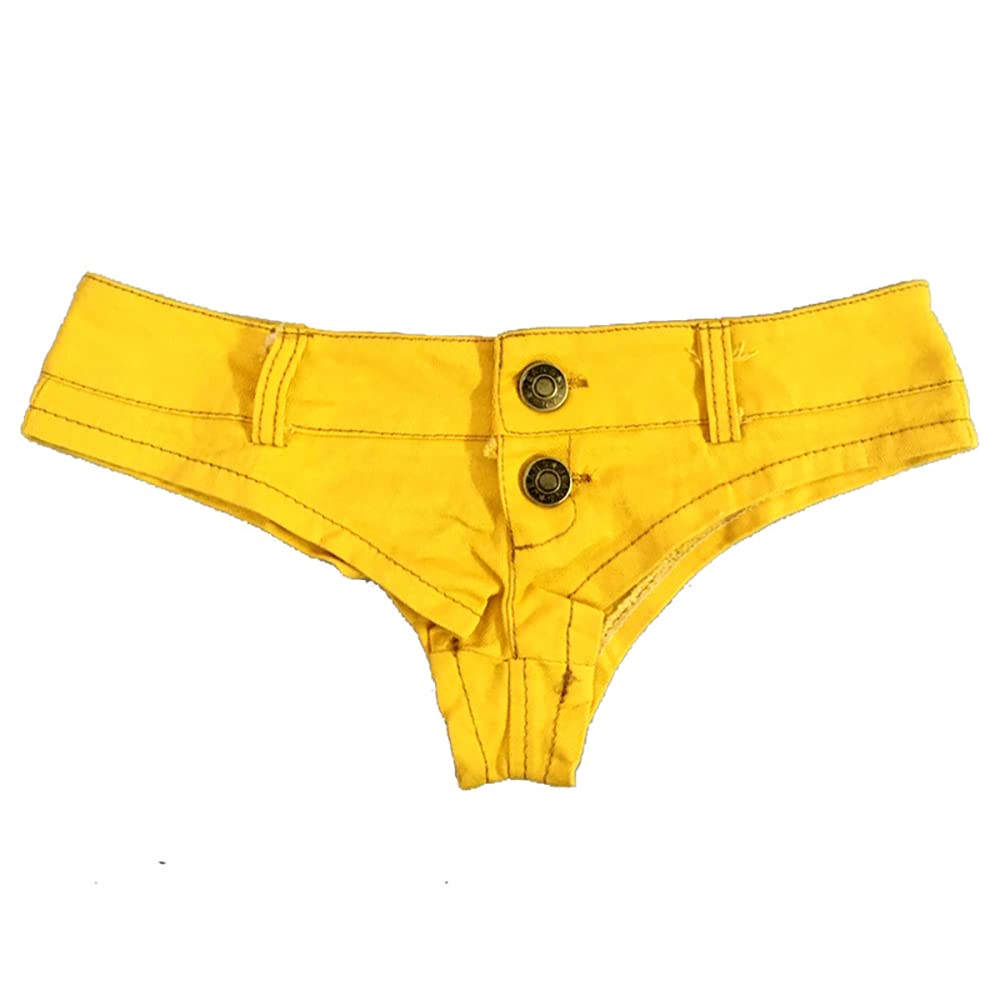 Sexy High Waisted Denim Shorts for Women - Ripped Party Shorts with Thong Cut for Nightclub & Festival Outfits | Perfect for Clubbing, Concerts, and Summer Vacations