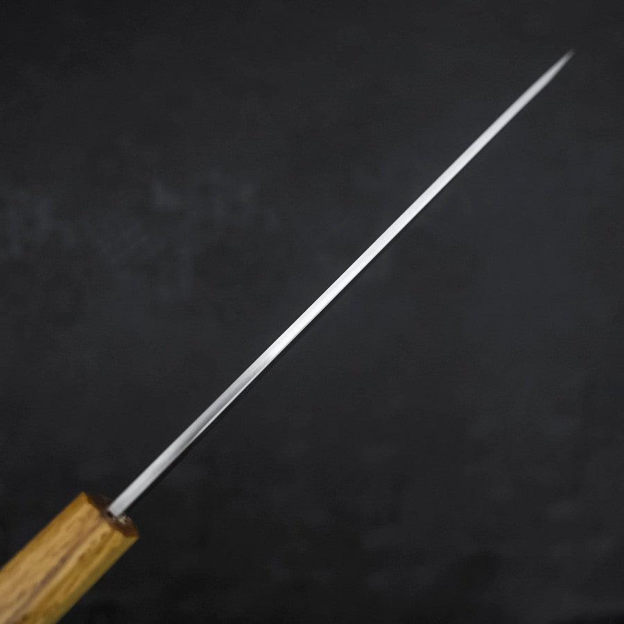 Premium Yanagiba Sushi Knife - AUS 8 High Carbon Steel, Mirror Polished Blade with Traditional Yaki Urushi Handle - 210mm Professional Japanese Kitchen Knife for Sushi Chefs & Home Cooking