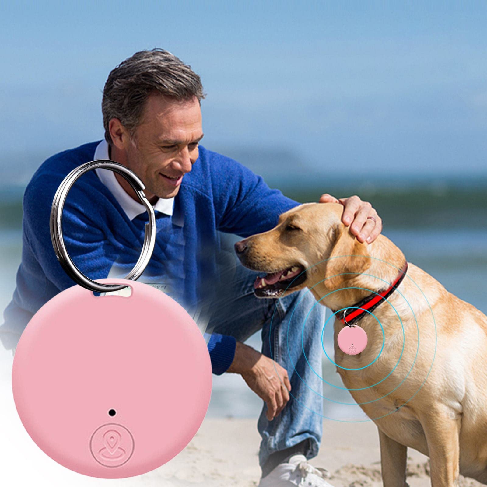 Premium Bluetooth Item Finder & Tracker - Wireless Key Locator for Keys, Wallet, Bags & Pets | Waterproof Anti-Lost Device for Home, Office & Travel Use