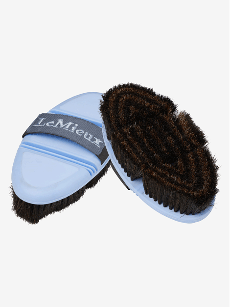 Premium Horse Hair Body Brush for Grooming & Shine - Soft & Flexible Bristles for Horses & Ponies - Ideal for Show Prep & Daily Care