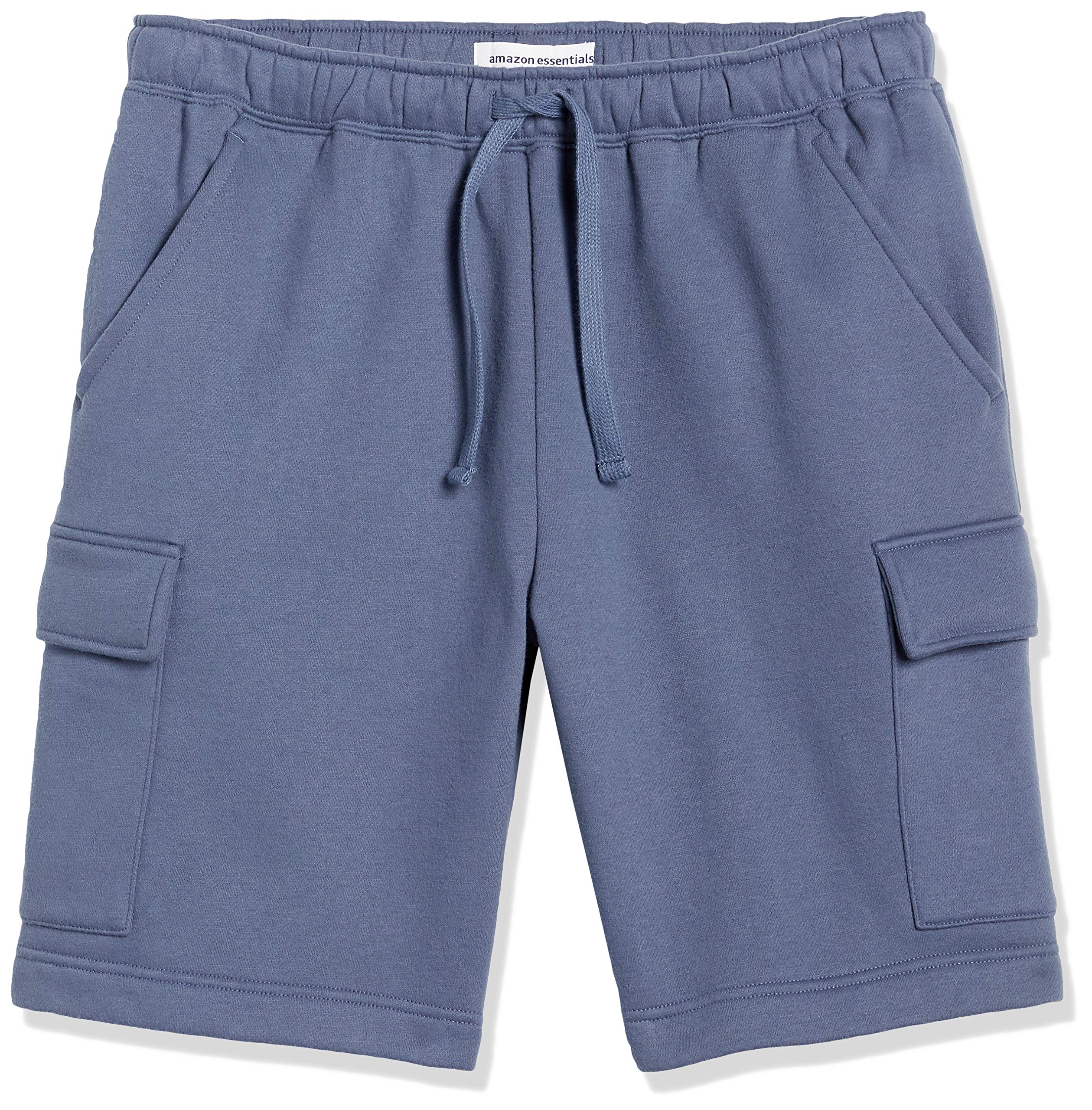 Amazon Essentials Men's Fleece Cargo Shorts - Comfortable Stretch Fit with Multiple Pockets | Perfect for Hiking, Travel & Casual Wear