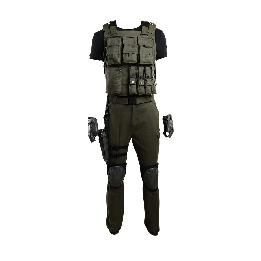 LOVIZA Resident Evil Cosplay Costume - Luxury Halloween & Carnival Outfit for Game Fans | Perfect for Cosplay Events, Halloween Parties & Themed Gatherings