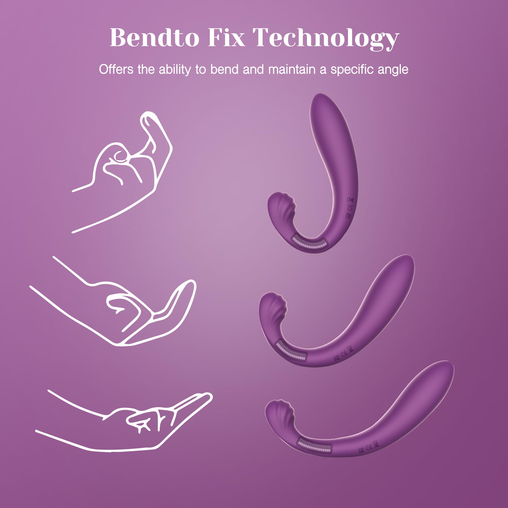 Tracy’s Dog OG 3 Clitoral Sucking G Spot Vibrator - Detachable 3-in-1 Adult Sex Toy for Women & Couples - Flexible Dual Stimulator with Suction & Vibration - Perfect for Solo Play & Couples Intimacy