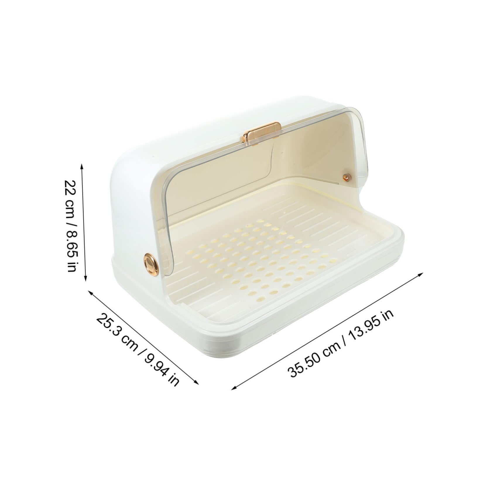 Toyvian Baby Bottle Drying Rack Organizer - PP Plastic Bottle & Cup Holder with Modern Design - Sturdy Nursery Storage Solution for Breastfeeding Essentials (Perfect for Kitchen Countertop & Baby Care Station)