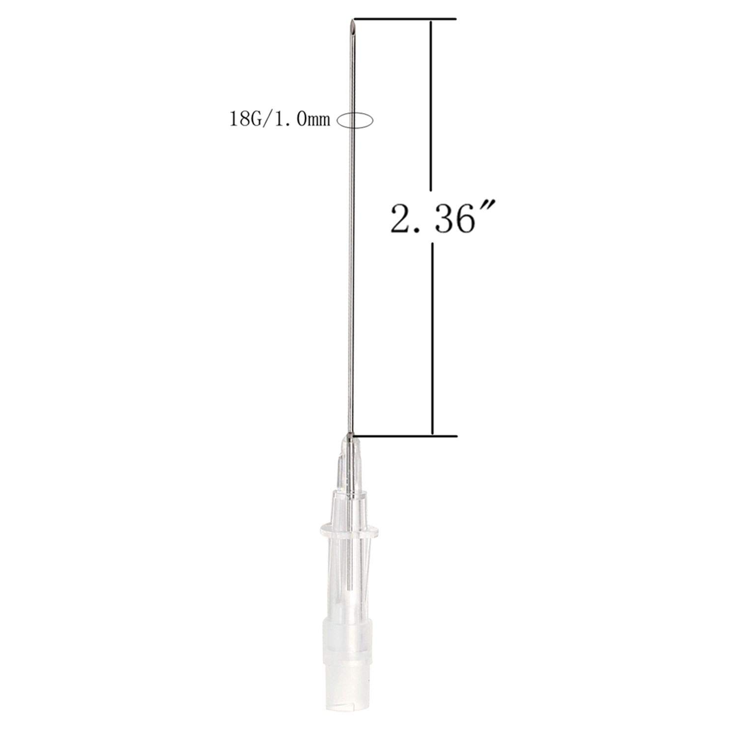 18G Piercing Needles Kit - 10PCS IV Catheter Needles for Ear, Nose & Body Piercing - Professional IV Start Kits Supplies - Perfect for Tattoo Artists, Piercing Studios & Home Use