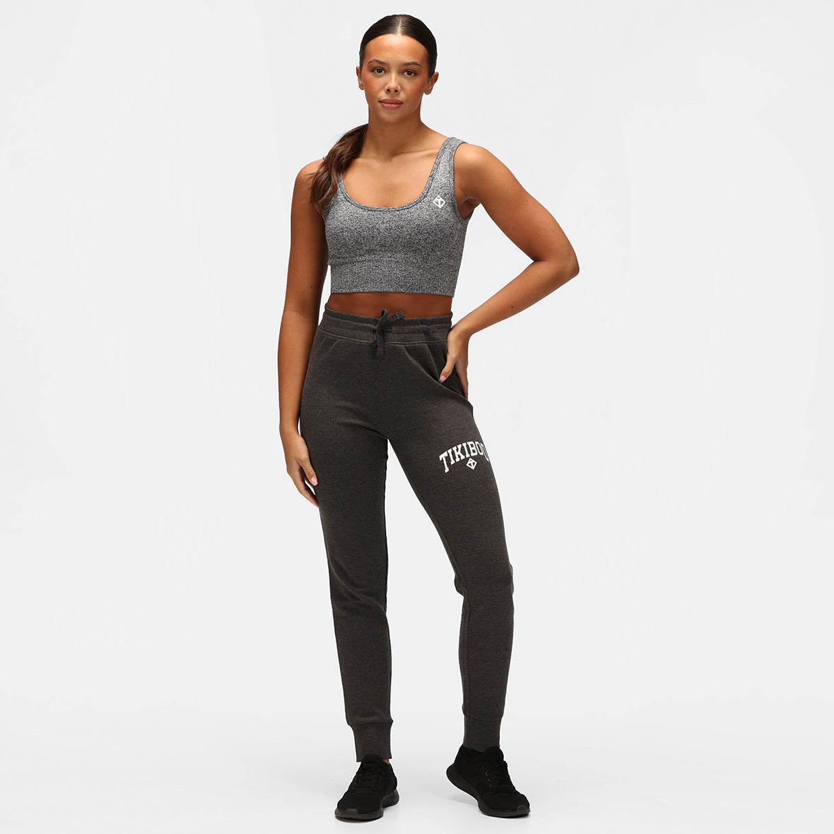 Premium Charcoal Athleisure Joggers for Men & Women - Comfortable Lounge Pants with Pockets - Perfect for Yoga, Running, Gym Workouts & Casual Wear
