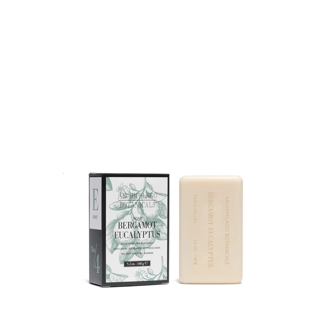 Archipelago Botanicals Bergamot & Eucalyptus Scented Candle Collection - Perfect for Aromatherapy, Relaxation, and Home Decor