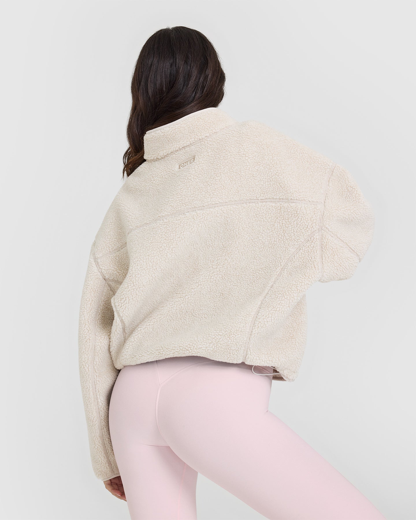 Zip Through Fleece Jacket for Women - Soft & Warm Winter Outerwear | Perfect for Hiking, Camping & Outdoor Activities (Sand Color)