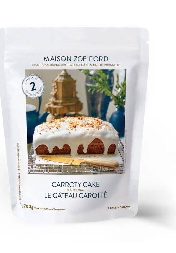 Maison Zoe Ford Carroty Cake Mix - Premium Baking Mix for Moist Carrot Cake - Perfect for Holidays, Birthdays & Family Gatherings