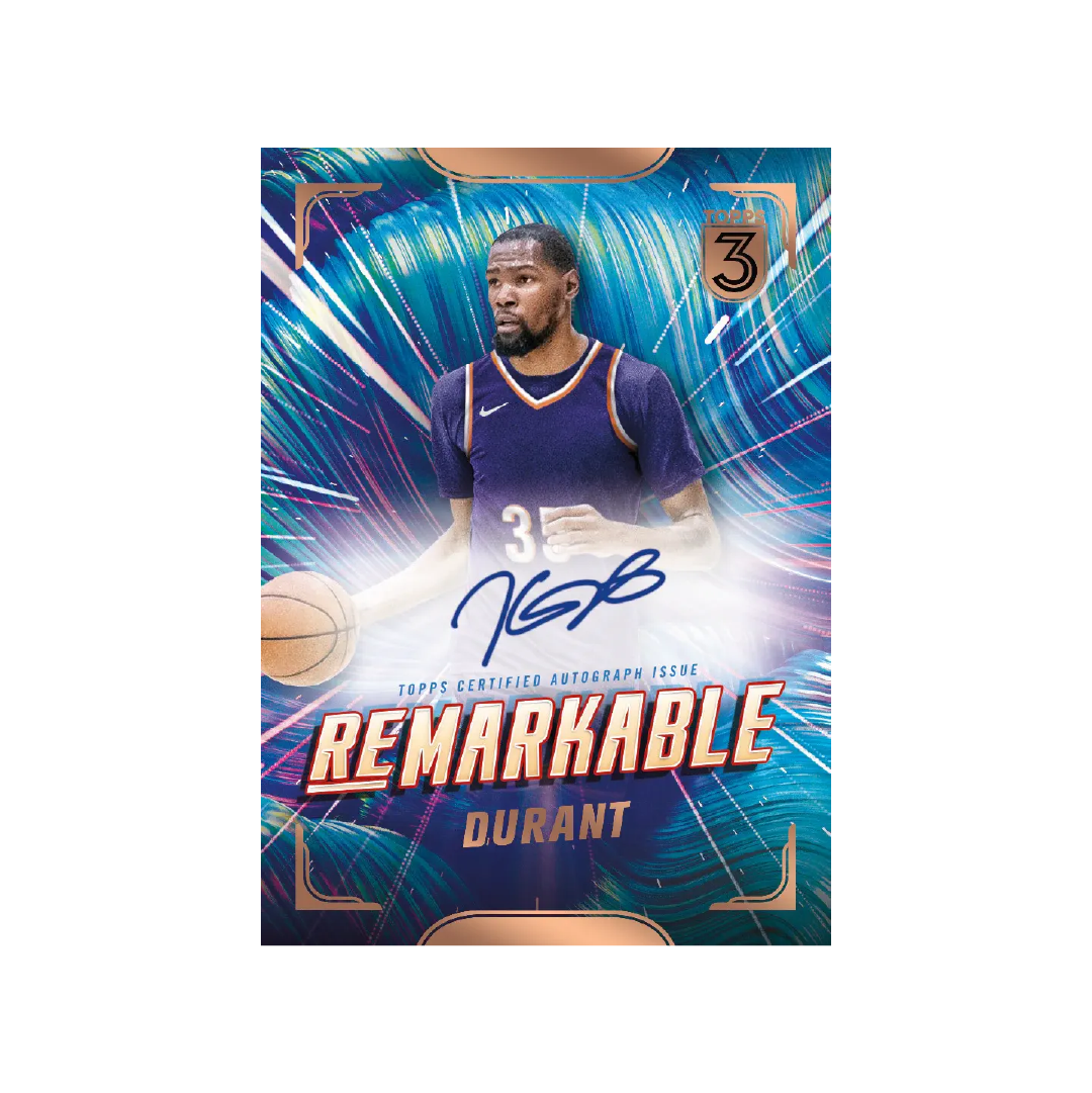 2023-24 Topps Three Basketball Hobby Box - Collectible Trading Cards for NBA Fans & Sports Memorabilia Enthusiasts - Perfect for Trading, Collecting, and Displaying
