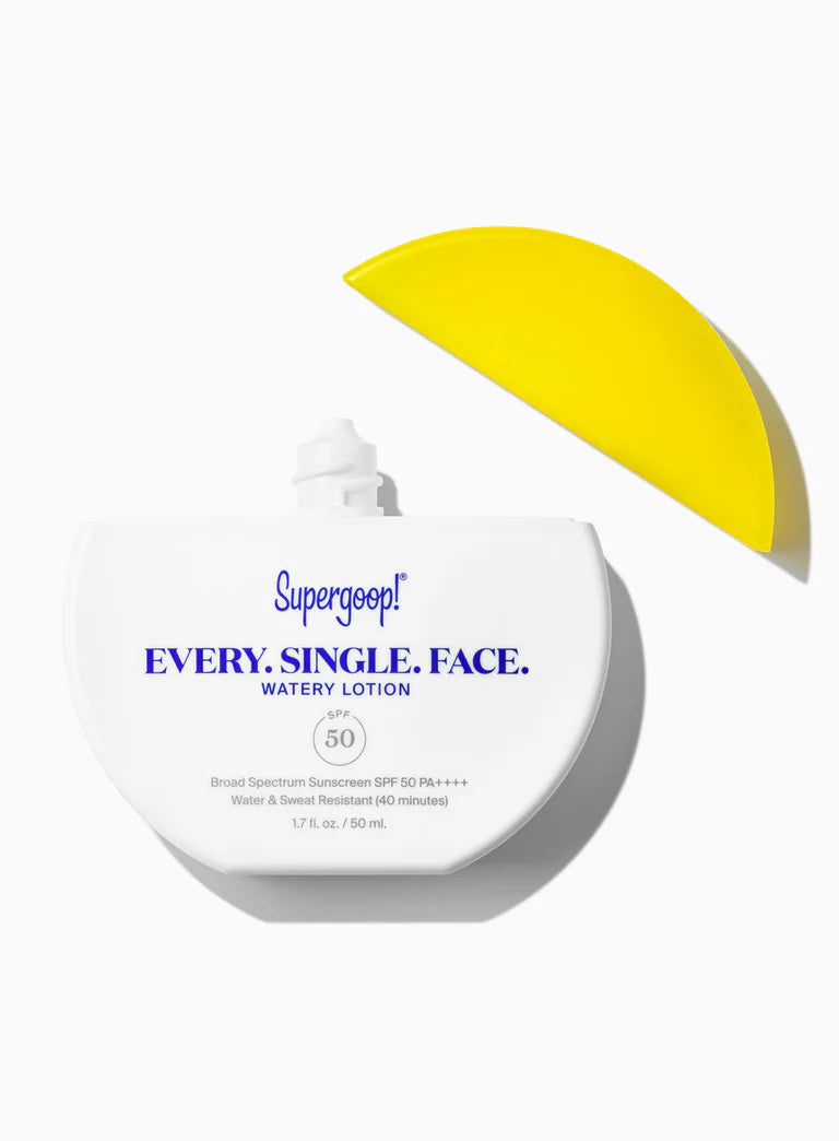 Every. Single. Face. Watery Lotion SPF 50 - Hydrating Sunscreen for Daily Protection | Perfect for Outdoor Activities & Beach Days