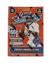 2022 Panini Absolute Football Blaster Box - 24 Packs with Exclusive Rookie Cards & Memorabilia - Perfect for Collectors, Fantasy Football Fans & Sports Enthusiasts