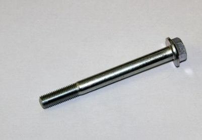 High-Strength M10x1.25x100mm Hex Bolt - Zinc Plated Carbon Steel Fastener for Automotive, Machinery & Construction Applications