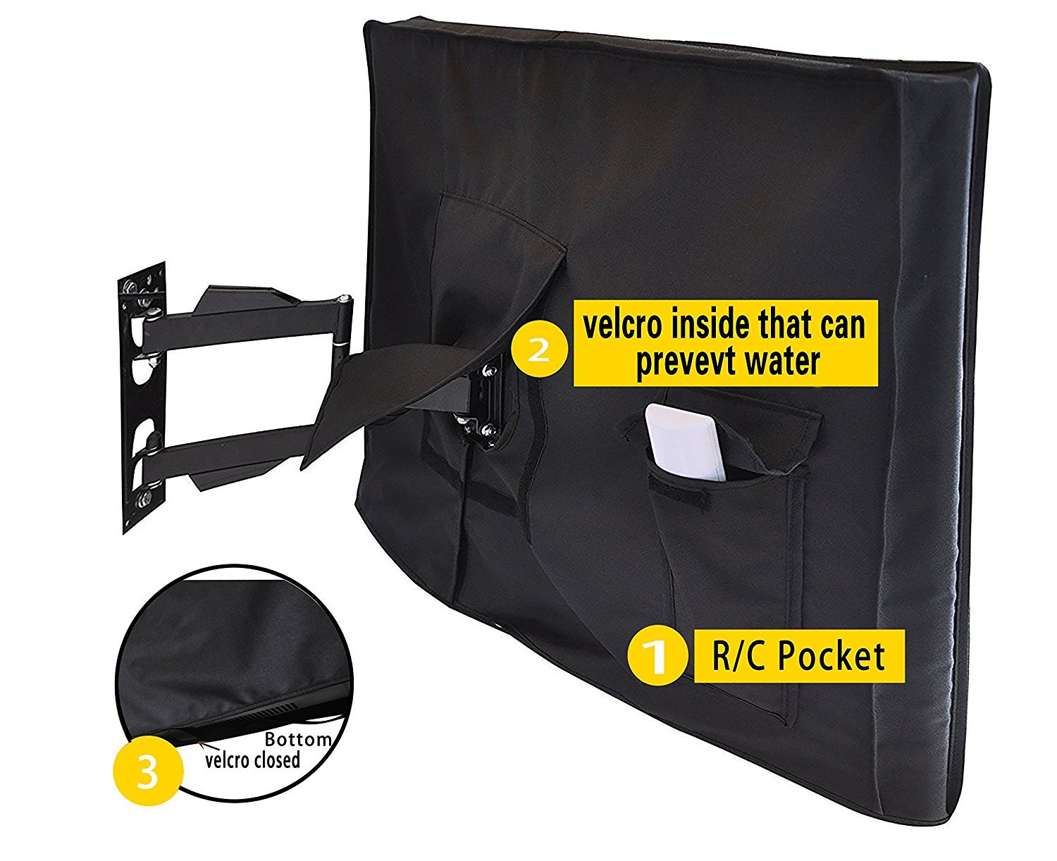 Waterproof Outdoor TV Cover for 40